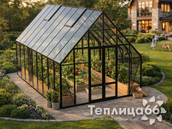 Теплица botanik Style 45 Maximum под стекло, ширина 3,6 м. (калькулятор)